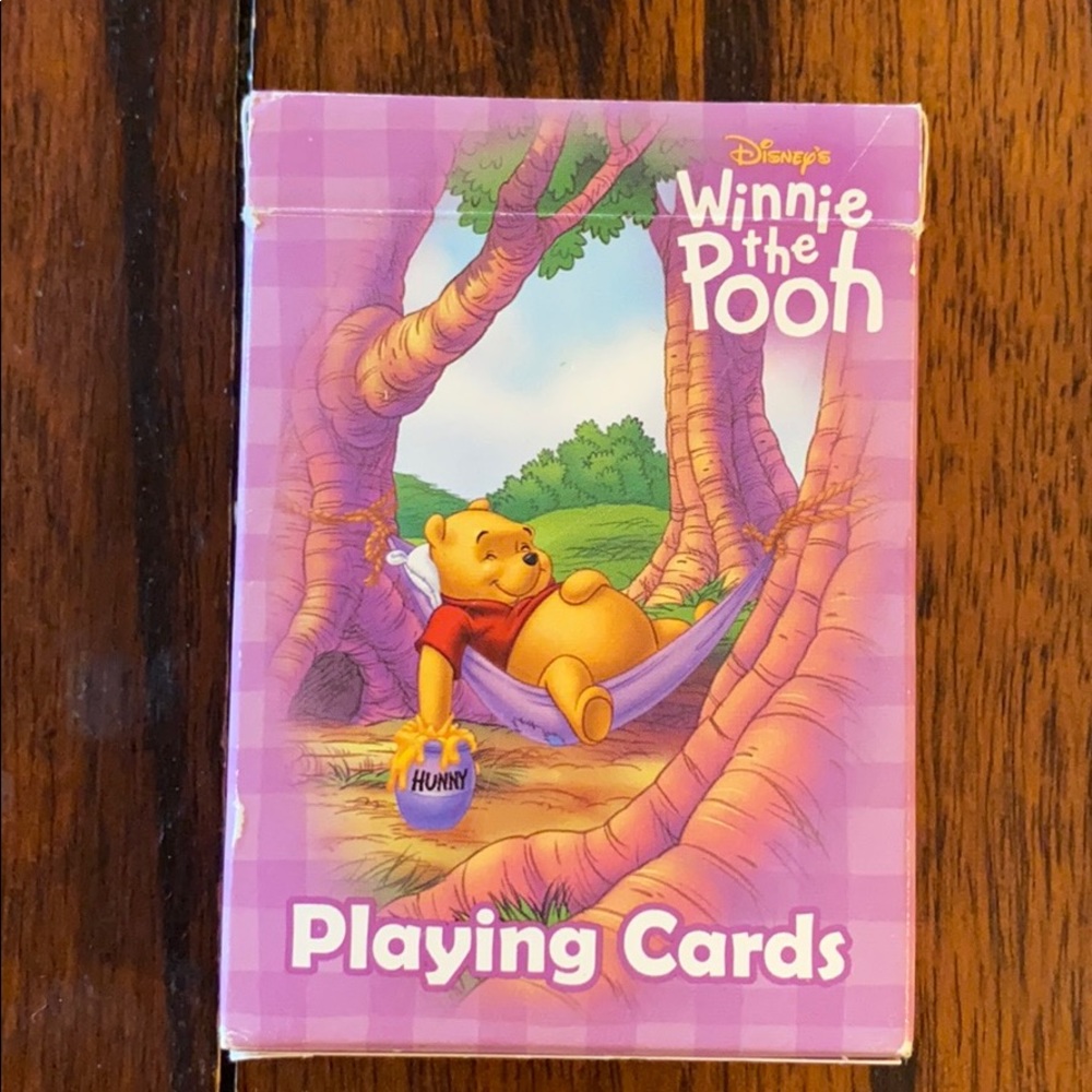 Winnie the Pooh playing cards